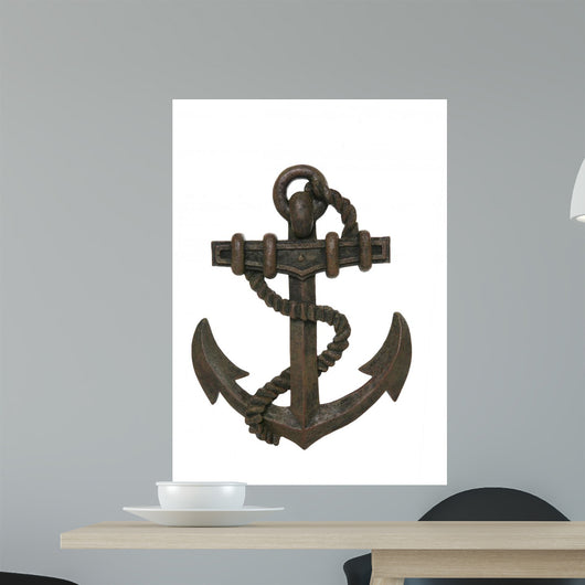 Old Rusty Anchor over Wall Decal