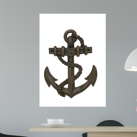 Old Rusty Anchor over Wall Decal