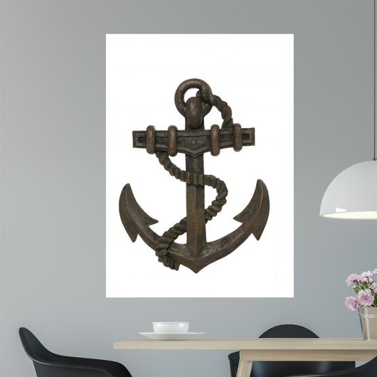 Old Rusty Anchor over Wall Decal