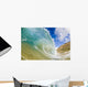 giant breaking wave in hawaii Wall Mural