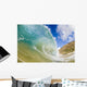 giant breaking wave in hawaii Wall Mural