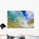 giant breaking wave in hawaii Wall Mural