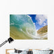 giant breaking wave in hawaii Wall Mural