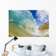 giant breaking wave in hawaii Wall Mural
