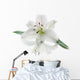 White Lily Flower Wall Decal