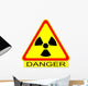 danger nucleaire Wall Decal