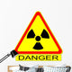 danger nucleaire Wall Decal