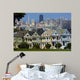 Postcard Row Houses San Wall Decal