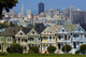 Postcard Row Houses San Wall Decal