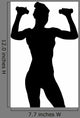 Attractive Woman Exercising Wall Decal