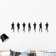 Runners Wall Mural