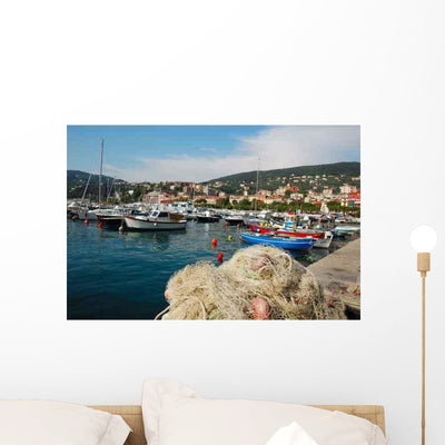 Lerici Porto Wall Decal shown on a wall