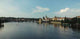 Right Riverside Prague Panorama Wall Decal