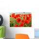 Poppy fields Wall Mural