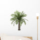 Palm Tree White Wall Decal