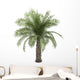 Palm Tree White Wall Decal