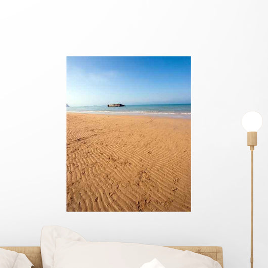 Wide Angle Mulberry Harbor Wall Decal