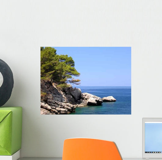 Bay Rocks Wall Decal