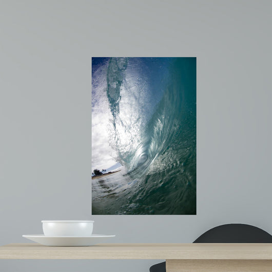 In the Pipe of a Wave Wall Decal