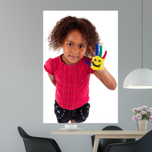 Little African Asian Girl