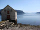 Lonely Fishing House Wall Decal