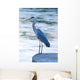 Great Blue Heron Wall Mural
