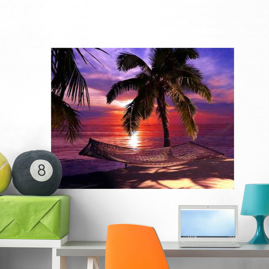 Hamac Mers Du Sud Wall Decal