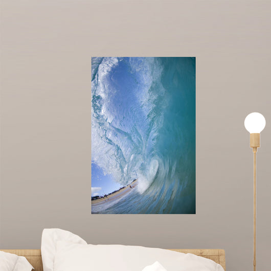 Under a Wave Wall Decal