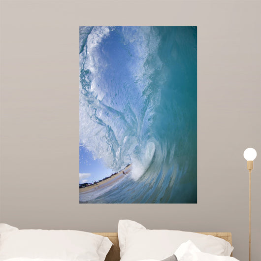 Under a Wave Wall Decal