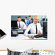 Female Office Worker Wall Mural