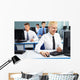 Female Office Worker Wall Mural