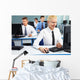 Female Office Worker Wall Mural