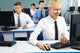 Female Office Worker Wall Mural