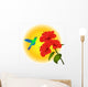 Hibiscus and Humming Bird