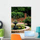 Garden Fountain Wall Mural