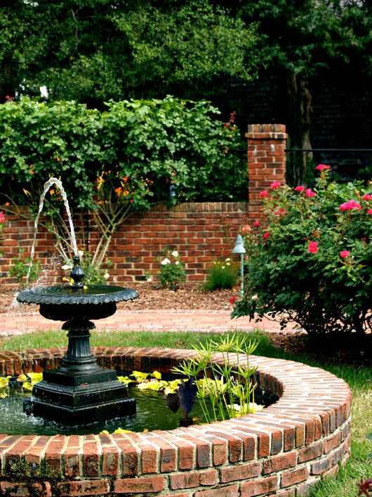 Garden Fountain Wall Mural