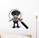 Scrutinised Burglar Wall Decal