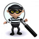 Scrutinised Burglar Wall Decal