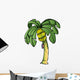Banana palm tree Wall Decal