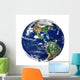 Globe Pure White Wall Decal