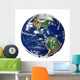 Globe Pure White Wall Decal