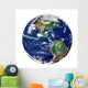 Globe Pure White Wall Decal