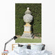 Single Urn against Hedge Wall Mural