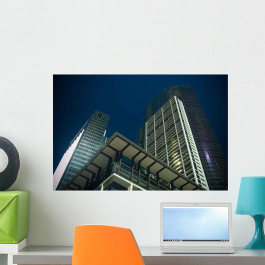 Melbourne Office Blocks Wall Decal