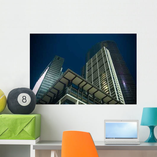 Melbourne Office Blocks Wall Decal
