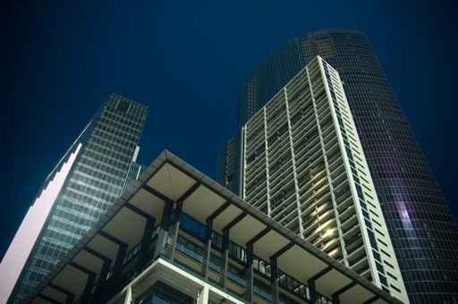 Melbourne Office Blocks Wall Decal