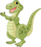 Cute dinosaur Wall Decal