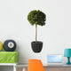Laurel Plant Spherical Shape Wall Decal