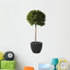 Laurel Plant Spherical Shape Wall Decal