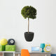 Laurel Plant Spherical Shape Wall Decal